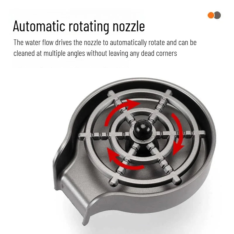 Household Stainless Steel ABS Useful Things for Kitchen and Home Gadgets Automatic Rinsing Cups in Commercial Bars Kitchenware