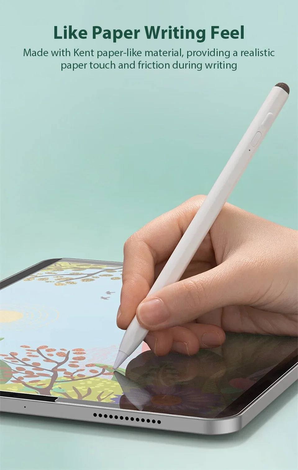 Magnetic Paper Film For Ipad Air 11 M3 M2 5 4 3 2 A16 10 9 10th 9th Generation Pro 13 M4 11th 12.9 Mini 6 7 A17 Screen Protector