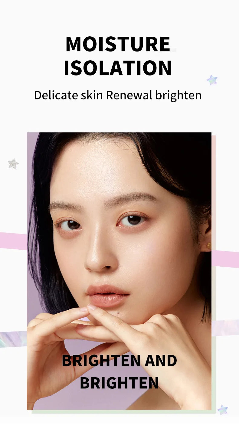 Makeup Primer Breathable BB Cream Not Sticky Face Foundation Intensive Moisturizes Provide Deep Moisture Helps Brighten Skin