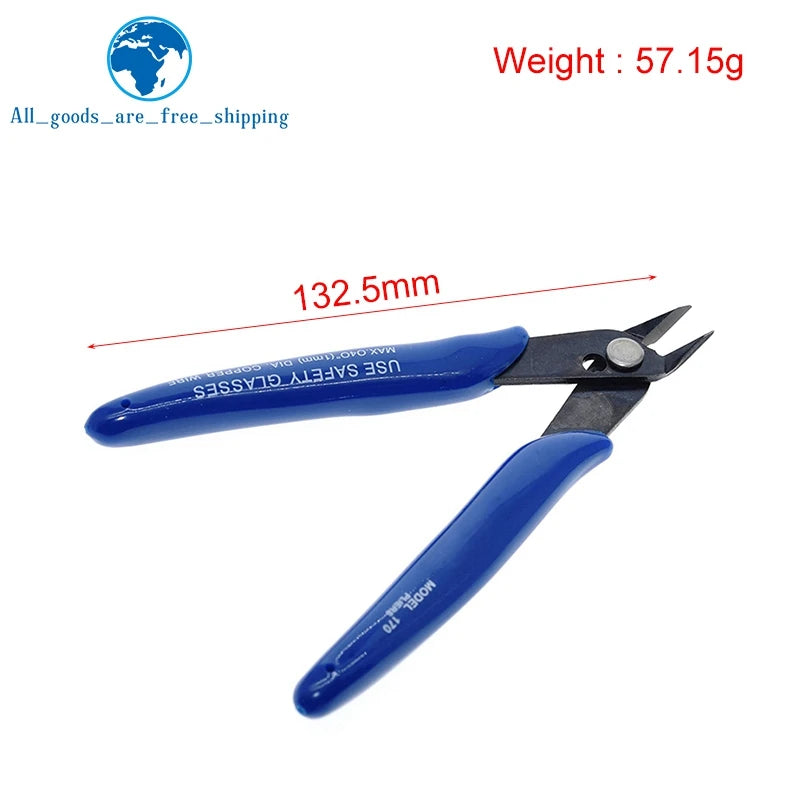 TZT 1/2PCS U.S. US American Plato. PLATO 170 Wishful Clamp DIY Electronic Diagonal Pliers Side Cutting Nippers Wire Cutter