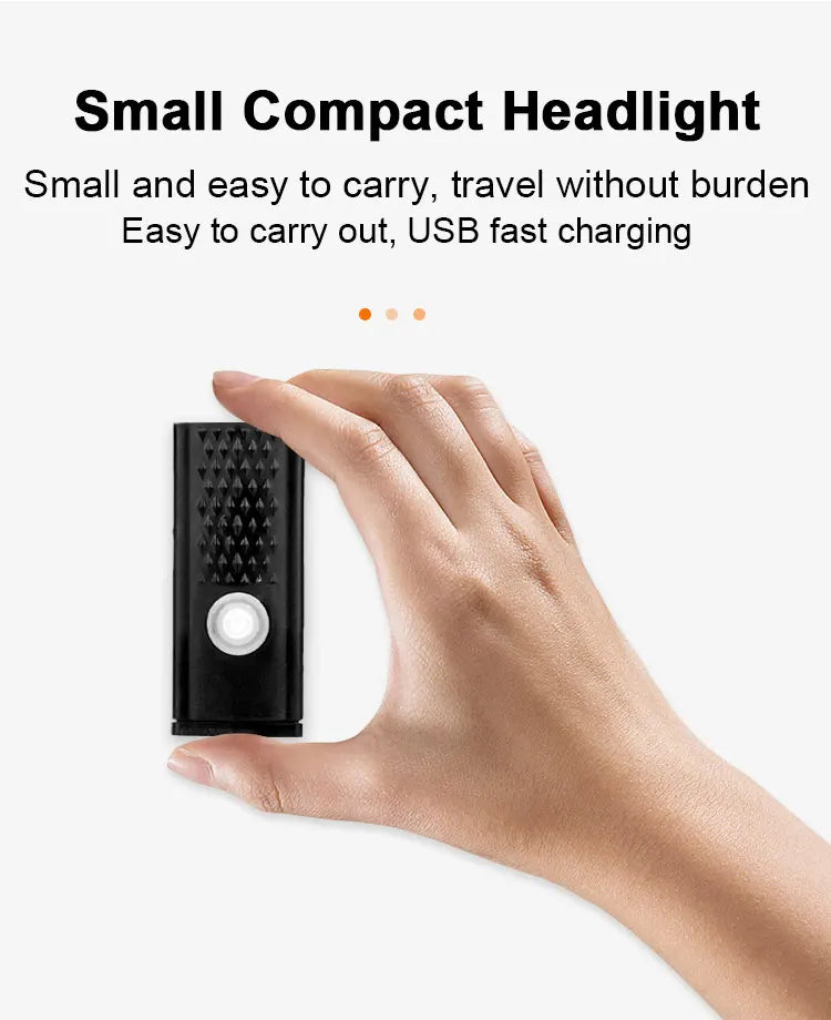 Bicycle Front Rear Light Set LED Rechargeable MTB Bike Head Light Cycling Red Warning Tail Light Accessories for Night Riding