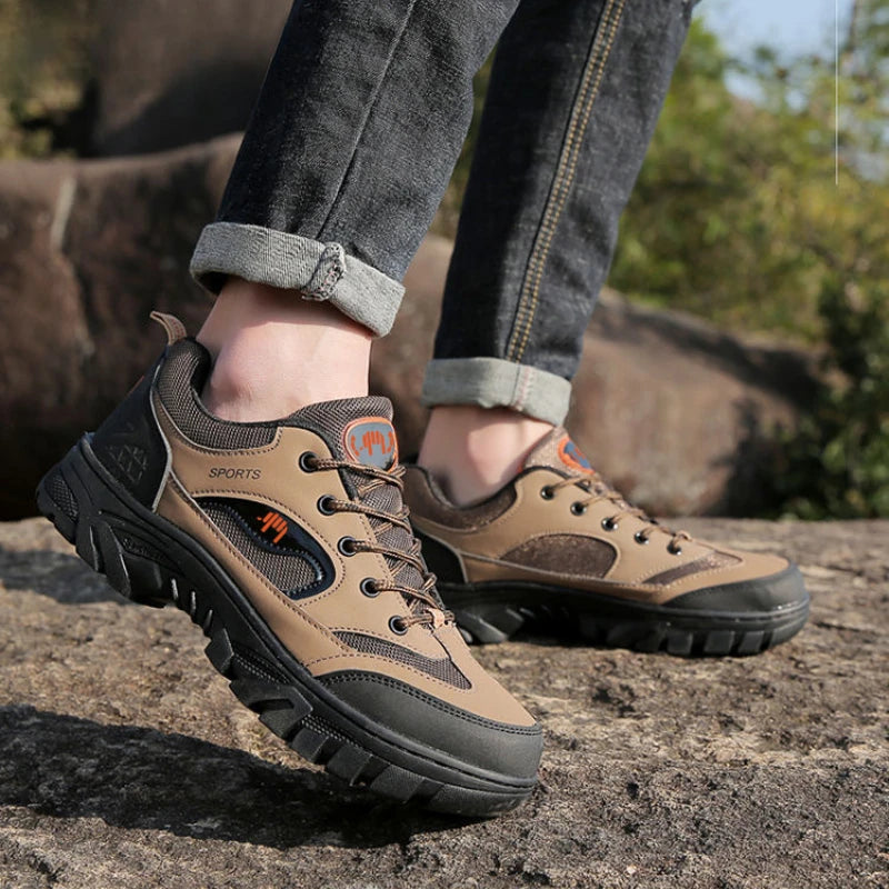 New Man workwear shoes Men's Outdoor travel non slip Sneakers Fashion versatile Shose comfortable Trend male footwear Zapatos