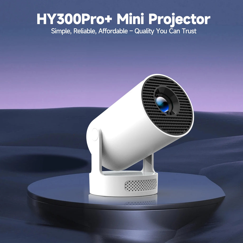 Magcubic HY300 Pro+ 4K Android 11 Portable Projector 8000 Lumens WiFi 6 BT5.4 Outdoor Theater 5W HiFi Speaker 720P HD Supported
