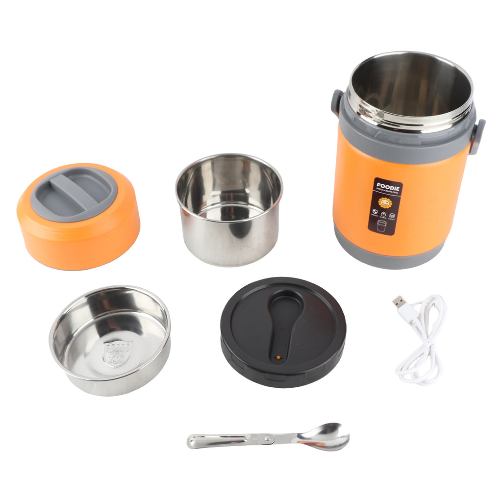 Thermal Cooker Pot Thermal Cooker Pot Stainless Steel Mini Portable Constant Temperature Heat Preservation Lifting Pot