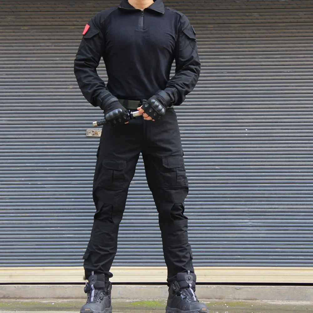 Tactical  Uniform Suits Milit Outdoor Camouflage Suit Hunting Shirts Pants Fish Trainning Airsoft Paintball Clothes Sets