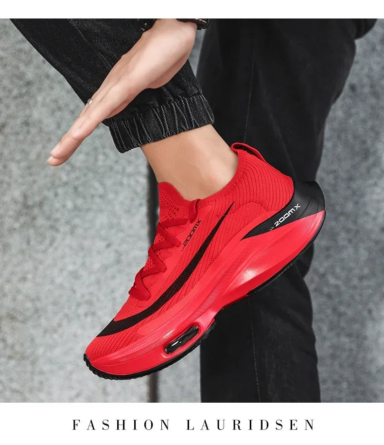 Air cushion Running Shoes Woman Trainer Race Breathable Couple Tenis Shose Unisex Sneakers FashionMen Sneakers zapatillas hombre