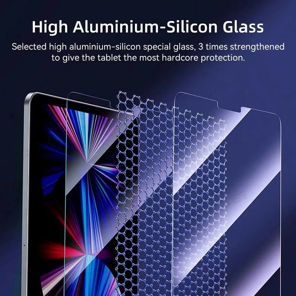 Auto Install Kit Tempered Glass For Xiaomi Pad 7 11.2 7Pro 2024 5 6 6S Pro Poco Pad12.1 RedmiPad SE 8.7 11 Pro12.1 Pro 5G 12.1