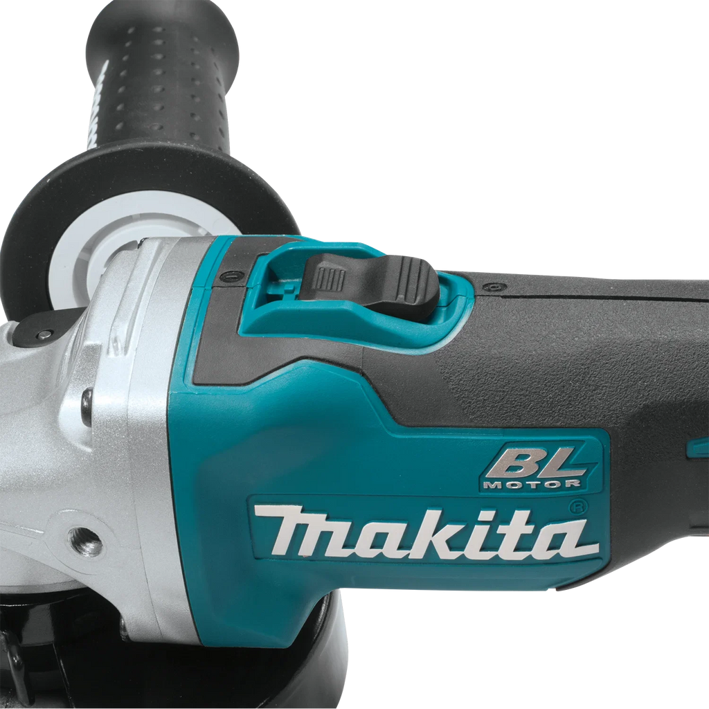 18V  Makita 125 DGA404 Brushless Lithium Electric Angle Grinder Rechargeable Cutting Machine High Power Polishing Machine