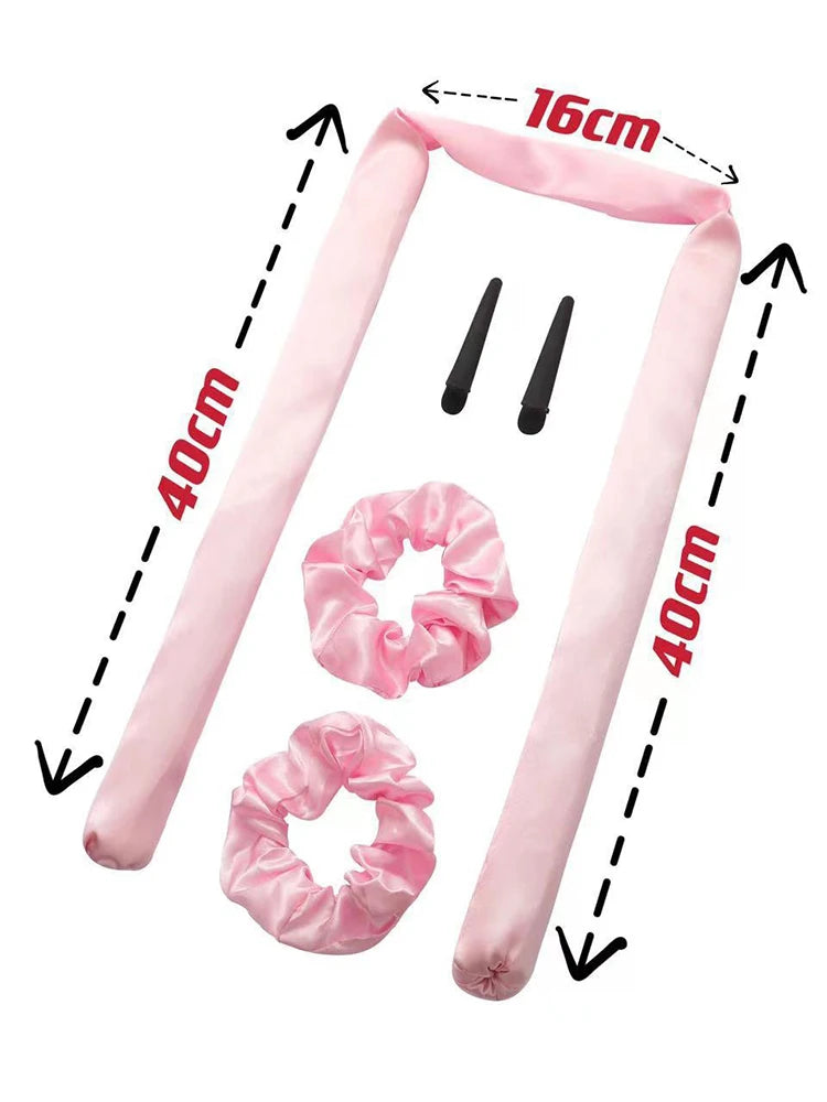 Foam No Heat Sleeping Curling Iron Hairdressing Big Wave Curling Iron Lazy Curl Wave Styler DIY Hair Styling Tools Hair Styling