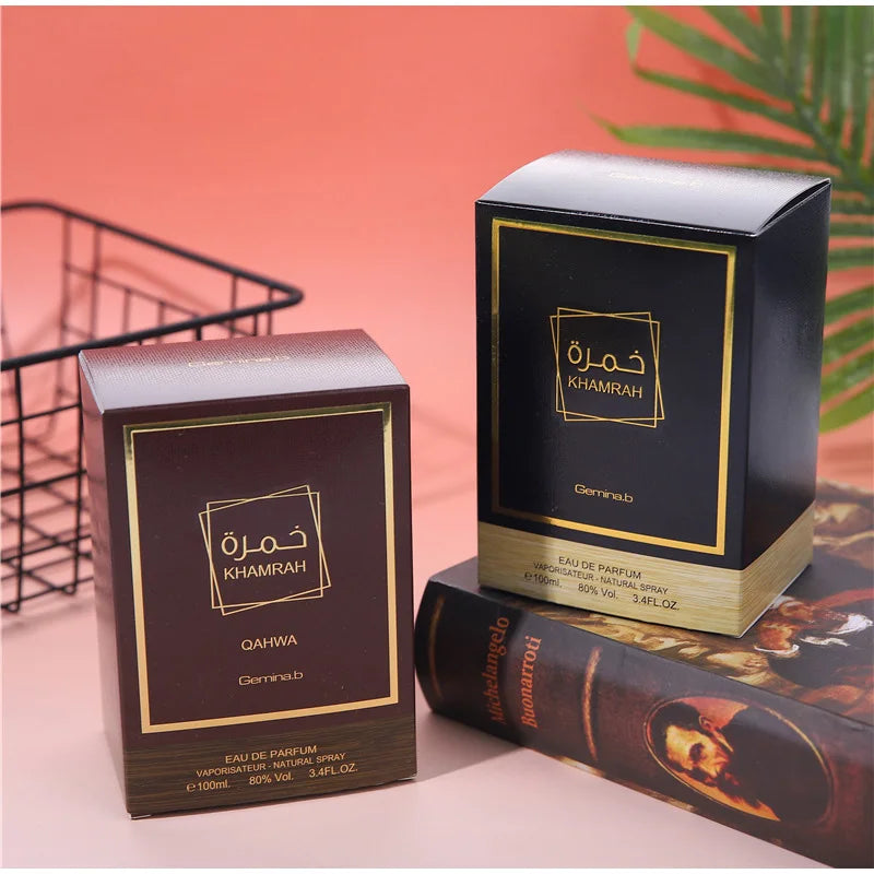 Brand New Men's Perfume Arab Neutral Lasting Fresh Gentleman Charming Romantic Pheromone Fragrance Wood Cologne Perfume 100ml