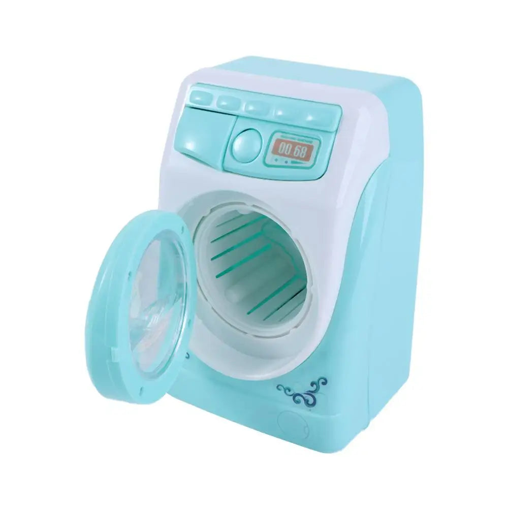 Model Small Household Appliances Simulation Washing Machine Toys Mini Furniture Mini Electric Washing Machine Filling Water Toy