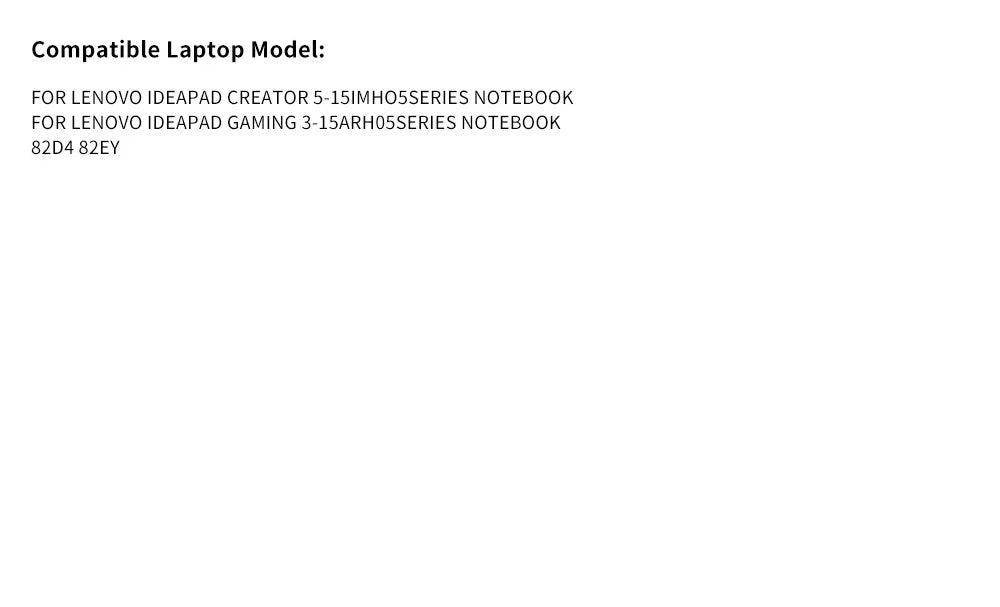 Laptop Battery L19M3PF3 L19C3PF3 For Lenovo IdeaPad 5-14ALC05 5-14ITL05 5-14ARE05 5B10W86936 11.1V 44.5WH 4060mAh