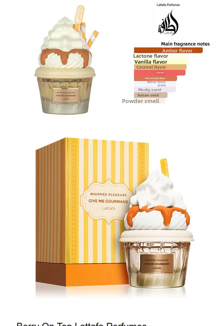 Eau de Parfum 75ml, Delicious Vanilla Caramel Accord, Gourmand Oriental Scent, Long Lasting Wear