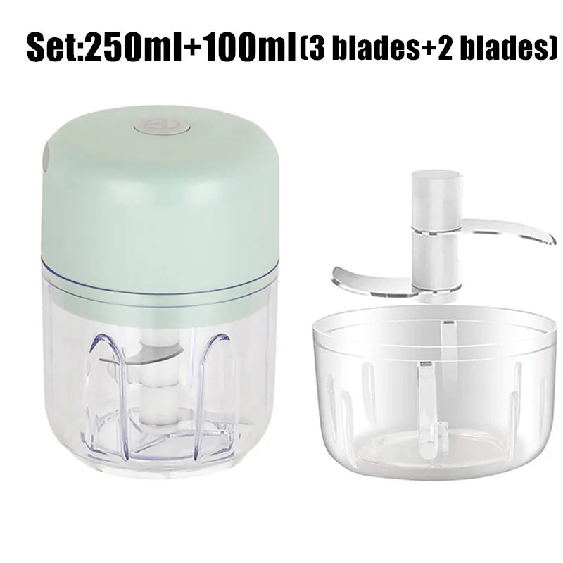 Multifunctional Cooking Machine Automatic Household Meat Grinder Baby Supplementary Food Stirring Minced Garlic ﻿