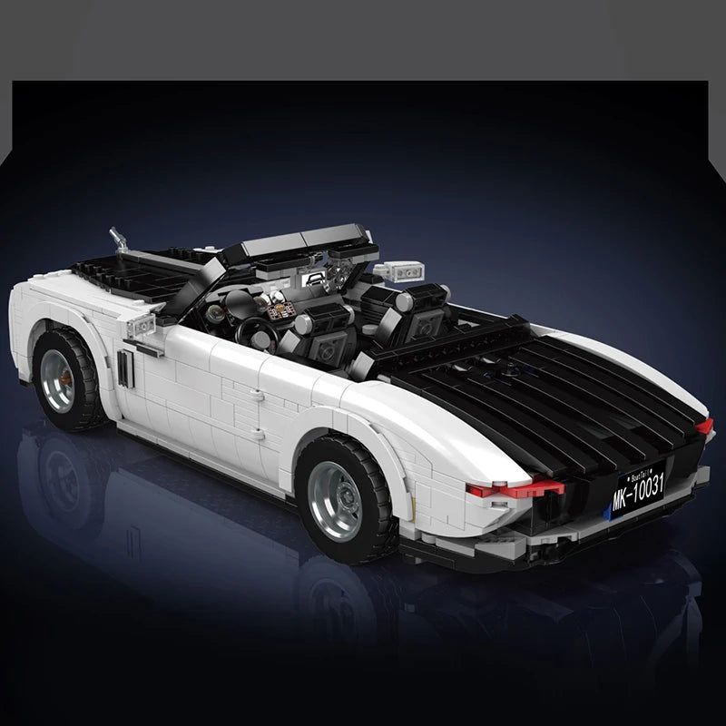 Mould King 10031 Technical Car Toys The RR Wraith Vintage Car Building Block Assembly Car Model Brick Set Kids Christmas Gift