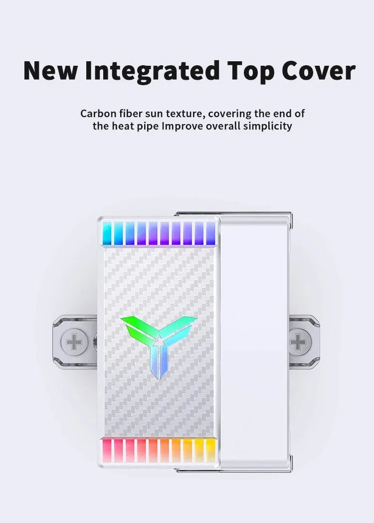 JONSBO-PWM Ventilador CPU, 4 Heat Pipe, CPU Cooler, Refrigerador de ar para Intel LGA1700, 1200, 115X, AMD, AM4, AM5,CR-1400 EVO