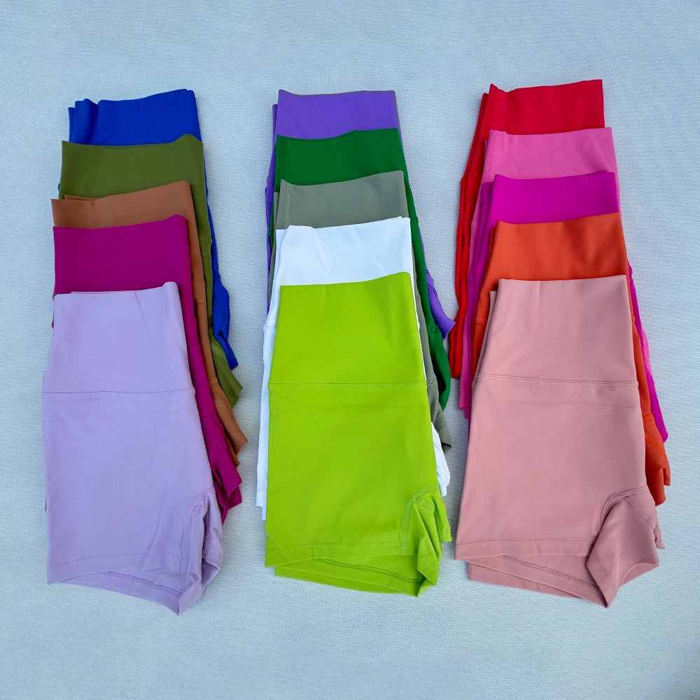 Womens Pants Outdoor Jogging Soft Leggings Woman Gym High Waist Cycling Fitness Sport Shorts Breathable Yoga Shorts Tights