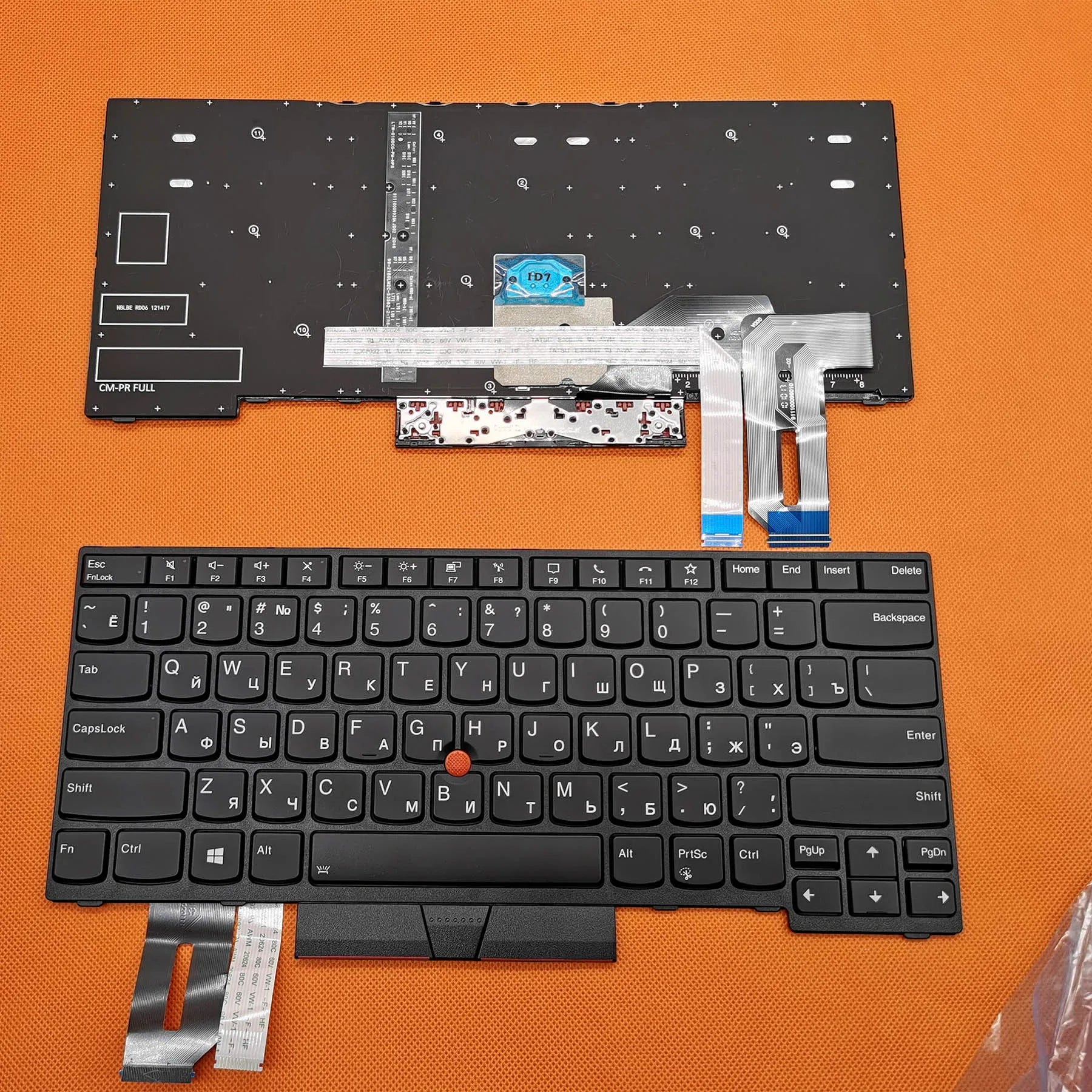 Original Rus US Latin Spanish Keyboard for Lenovo for IBM ThinkPad T14  P14s  Gen 1  Gen 2 With Backlit