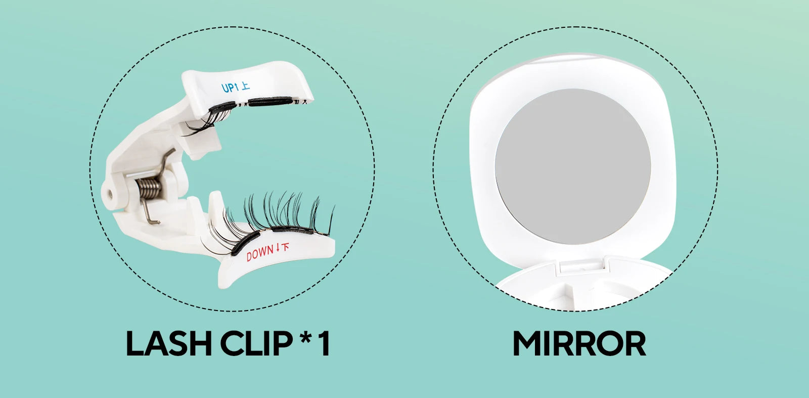 VYRILA Soft Magnetic Eyelashes No Glue Needed Reusable Natural Look 3D Lashes Easy Apply Soft Magnetic Lashes Kit for Eye Makeup