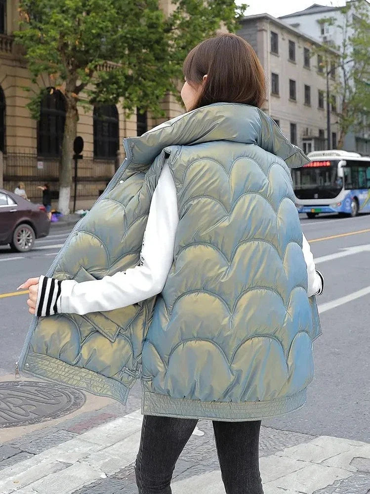 Vest for Women Quilted Warm Clothes Fashion 2025 Cheap Sleeveless Padded Cotton Waistcoat Woman Winter Clothing Casual Autumn