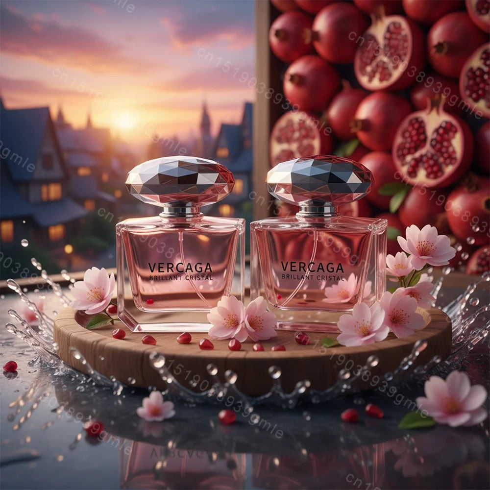 Pomegranate Gourmet Fragrance Peony Perfume Spray Unisex Flowers Fruits Eau De Parfum Irresistible Temptation Charm Pheromone