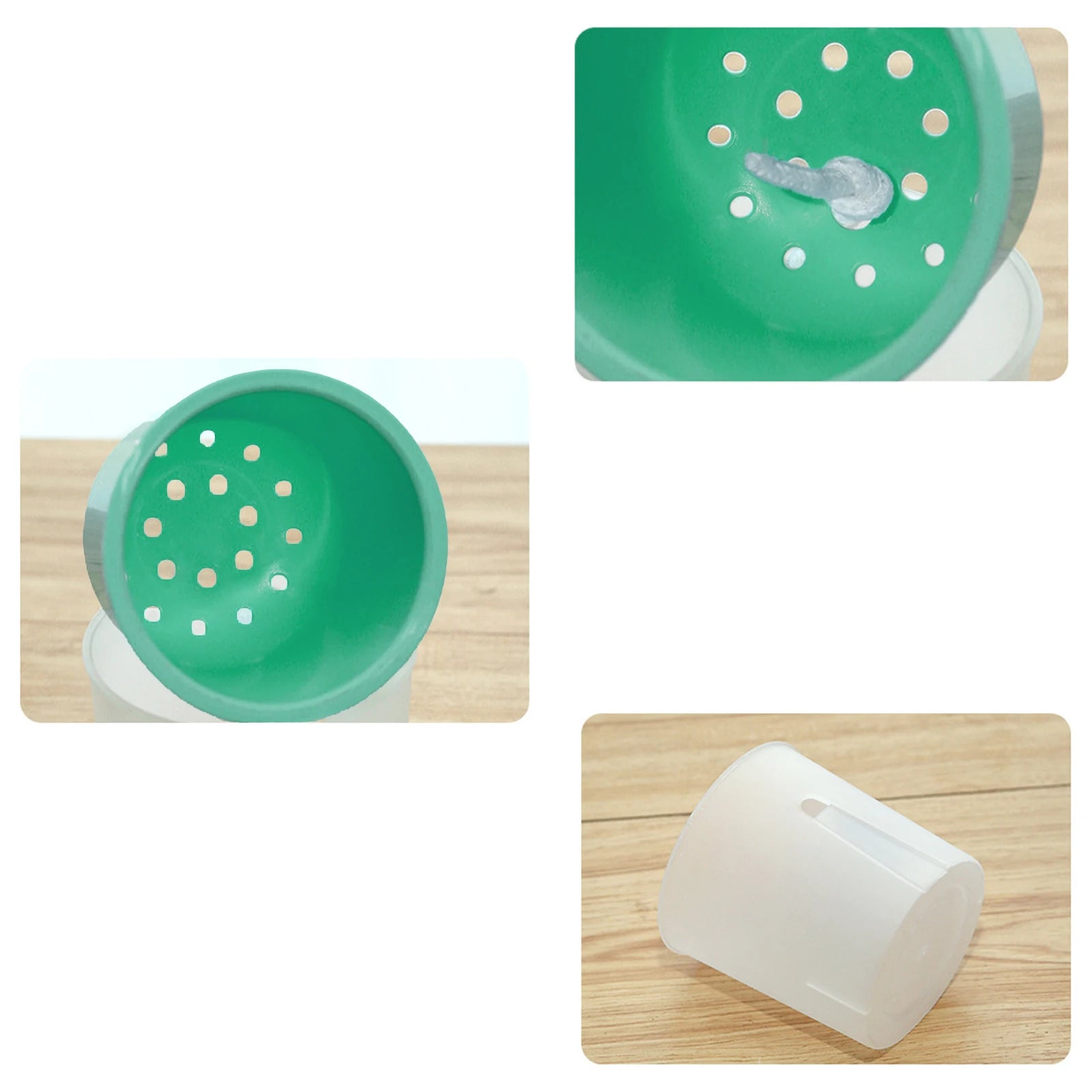 Translucent and Detachable Flower Pot No Deformation Pretty Flower Pot Plant Roots Breathing Draining Better Self-watering