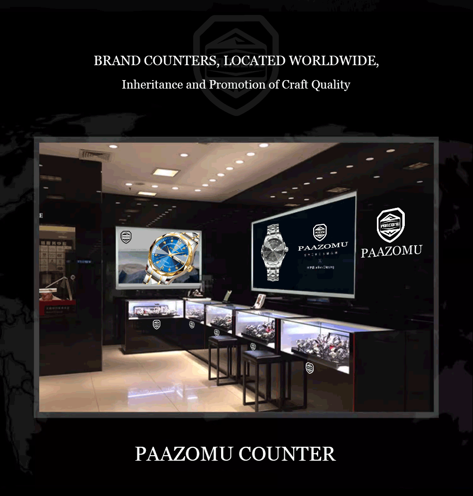 PENGAGAR Top Brand Luxury Man Wristwatch Waterproof Luminous Date Week Men Watches Stainless Steel Quartz Men's Watch Male reloj