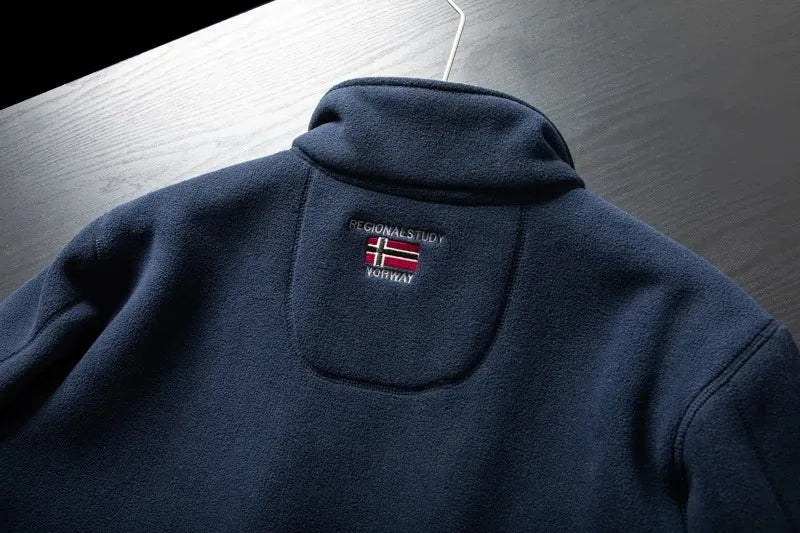 Windproof Fleece Padded Jacket for Men, Anti-Freezing, Warm Coat, Polar Cold, Large Size, Leisure, Fashion, Fall, Winter, New,