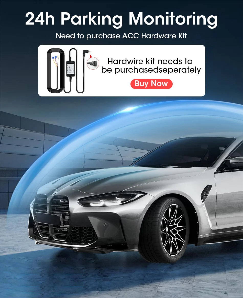 Develuck NEW 11.26 inch 4K DVR Wireless CarPlay and Android Auto Portable Dash Cam Car Screen Video Recorder 5G WIFI Navigation