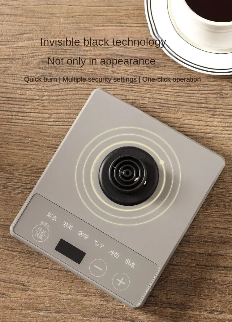 1000W Slim Mouth Pot Temperature Control Water Pot Tea Pot 220V Gooseneck Electric Coffee Pot Manual Brewing Coffee Pot