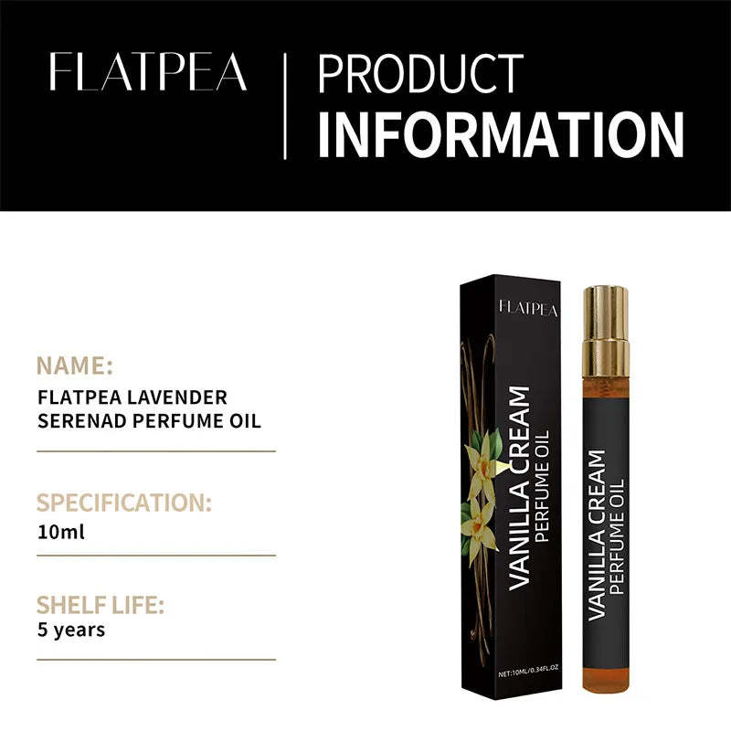 France Gourmet Fragrance Vanilla Cream Perfume Spray Unisex Passion Vanilla Eau De Parfum Irresistible Temptation Charm Perfume