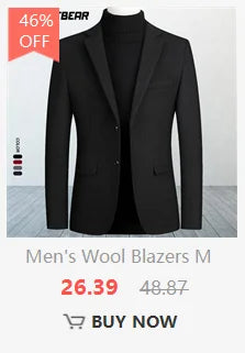 Classic Men's Blazers 5XL Autumn Spring Korean Style Slim Suit Jacket Men Blazer Masculino Clothing Vetement Homme A3F1415