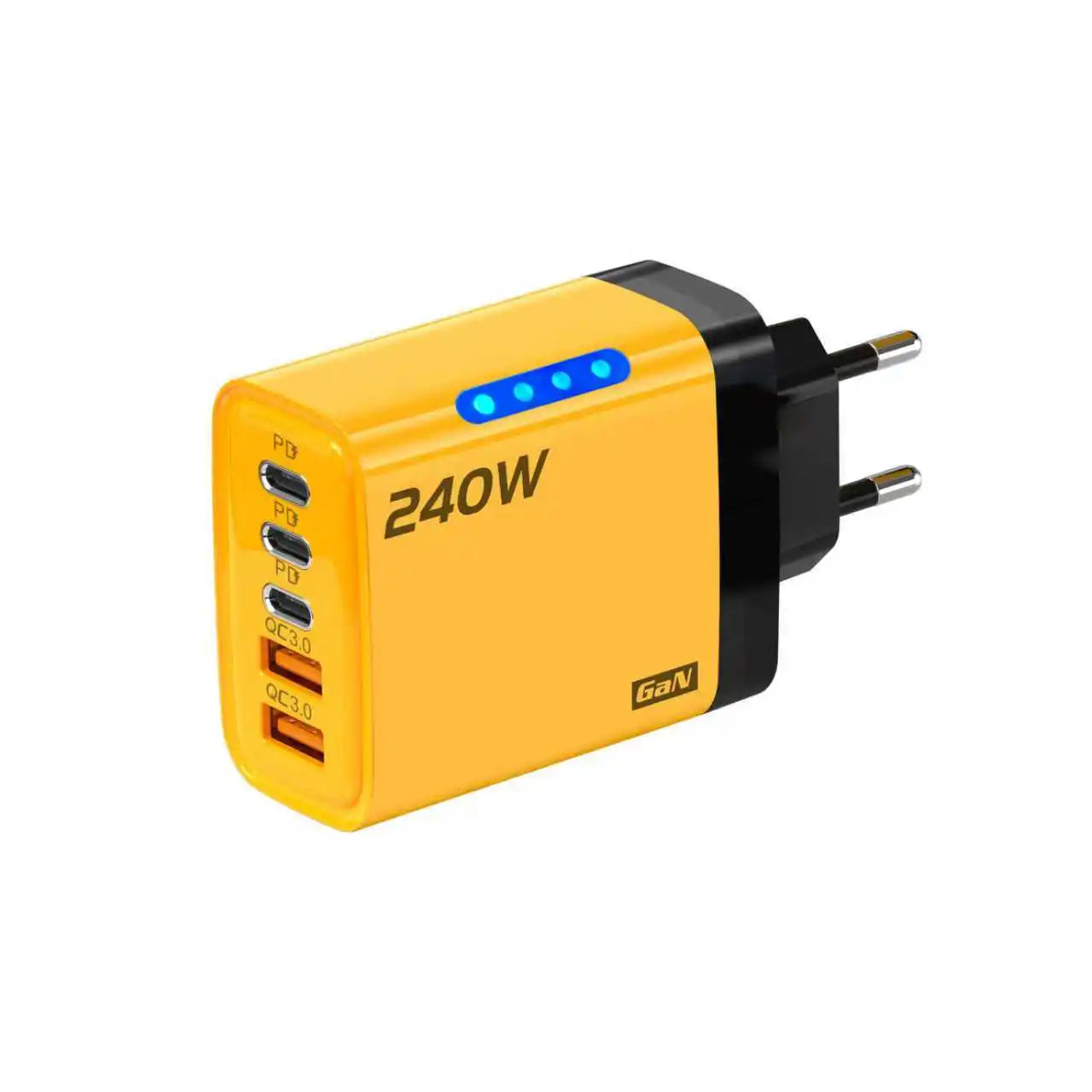 Xiaomi 5 in 1 GaN Desktop Charger 240W Fast Charging Adapter 10A USB To TypeC Cable 3PD 2 USB Charger For IPhone 17 16 15 Pro