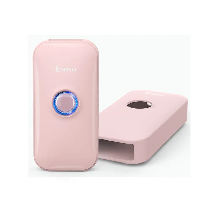 Eyoyo EY-009L Mini 1D Laser Bluetooth Barcode Scanner UPC/EAN/Codabar Code Reader. Support Hide/Add Custom Prefix/Suffix Digits