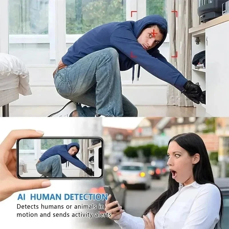 Wireless WiFi 1080P HD Mini Camera Baby Monitor Indoor Security Surveillance Night Vision IP Cam Video Recorder Safety Camcorder