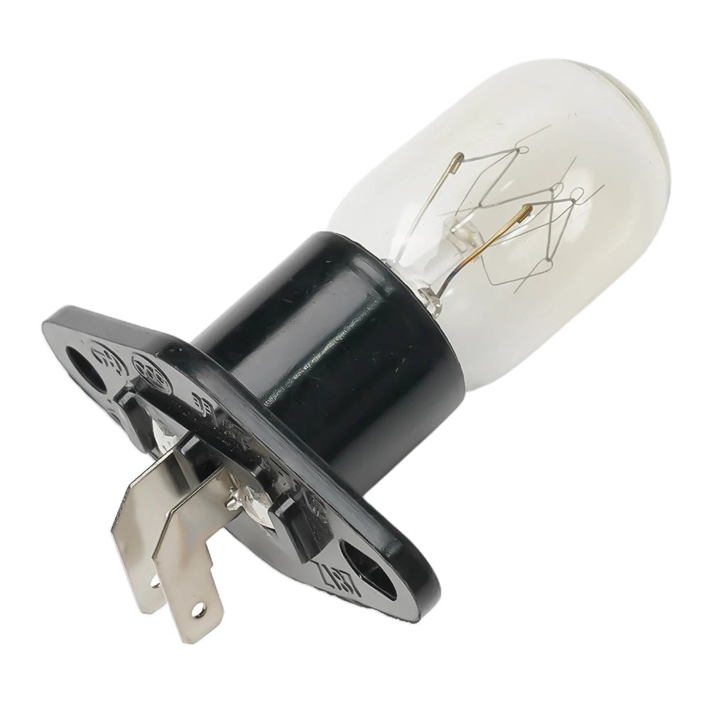 2A 240V 25W Microwave Oven Bulb Refrigerator Lighting Bulb Base Design With Holder Replacement Parts Home Kitchen Accessories