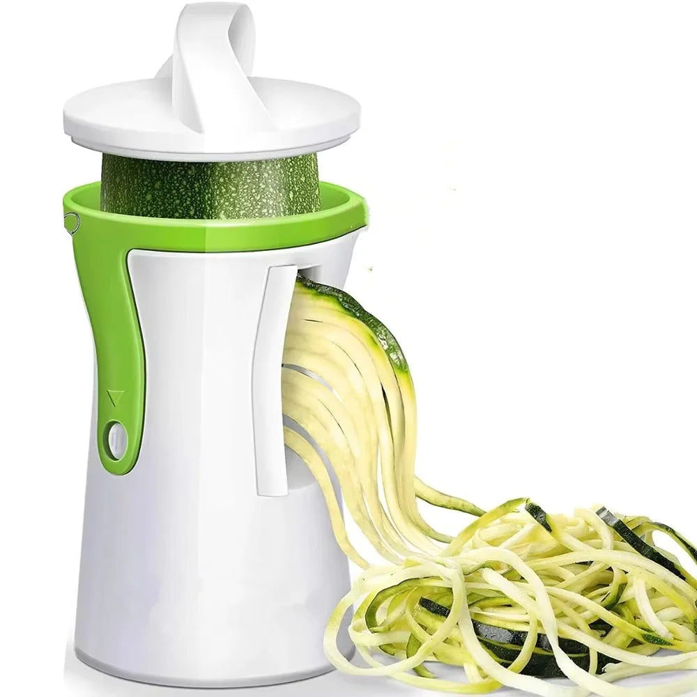 Heavy Duty Spiralizer Vegetable Slicer Vegetable Spiral Slicer Cutter Zucchini Pasta Noodle Spaghetti Maker KC0335
