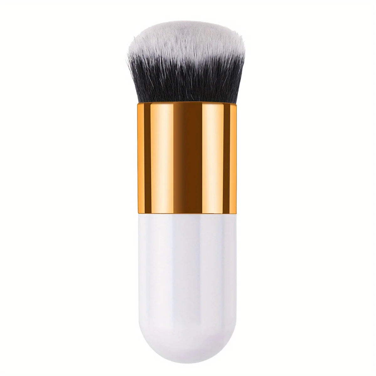 Professional Makeup Brush - Soft and dense nylon bristles, ergonomic ABS handle, suitable for foundation, blush.