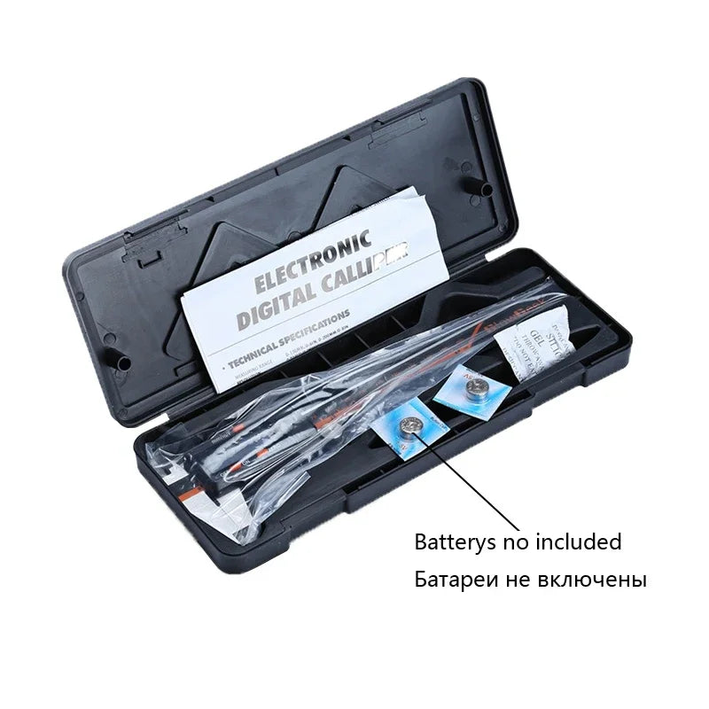 Digital Vernier Caliper 6 Inch 150mm Stainless Steel Electronic Metal Caliper Micrometer Depth Measuring Tools