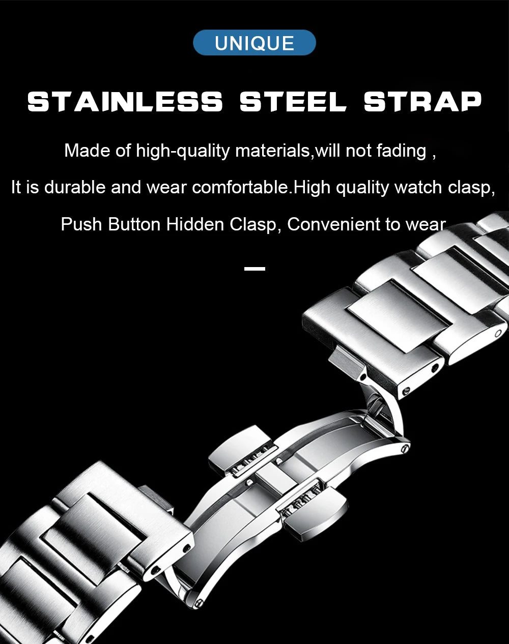 POEDAGAR Square Luxury Men Wristwatch Waterproof Luminous Date Stainless Steel Male Clock Business Sports Quartz Watches For Men