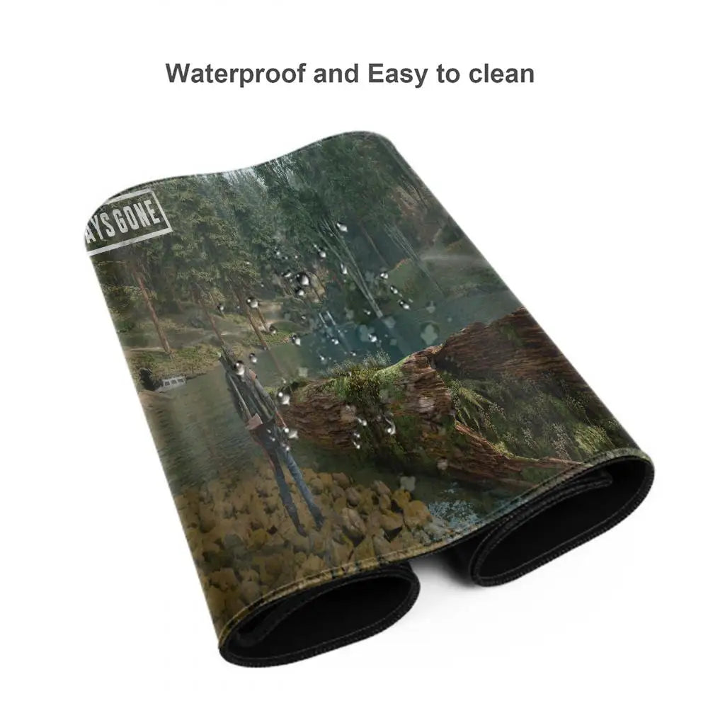 Days Gone Large Mouse Pad Pads Game Xxl Gaming Mousepad Gamer Keyboard Mause Accessories Desk Protector Mat Mats Pc Mice Office