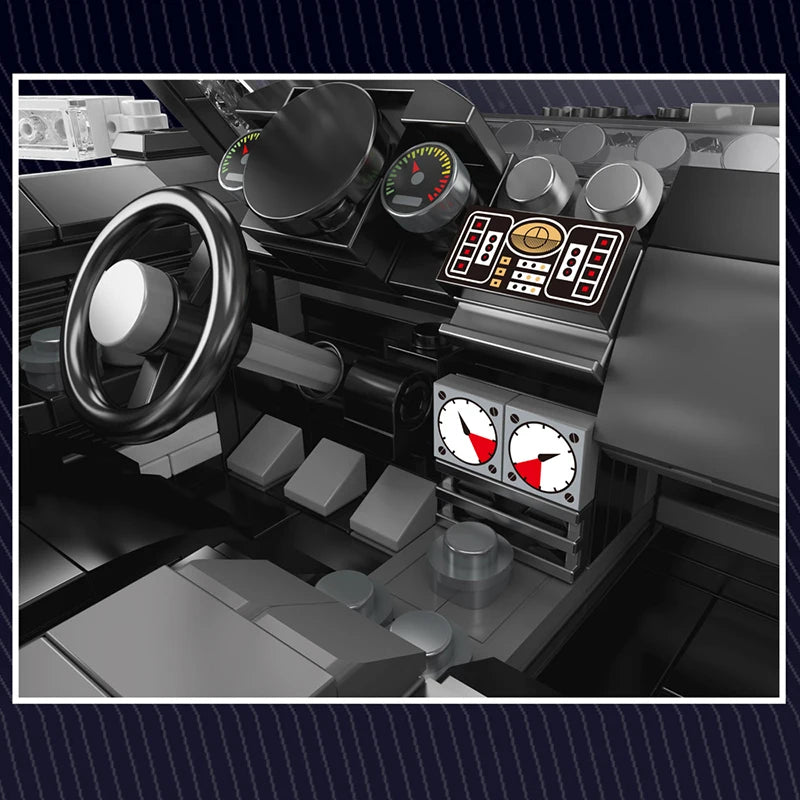 Mould King 10031 Technical Car Toys The RR Wraith Vintage Car Building Block Assembly Car Model Brick Set Kids Christmas Gift