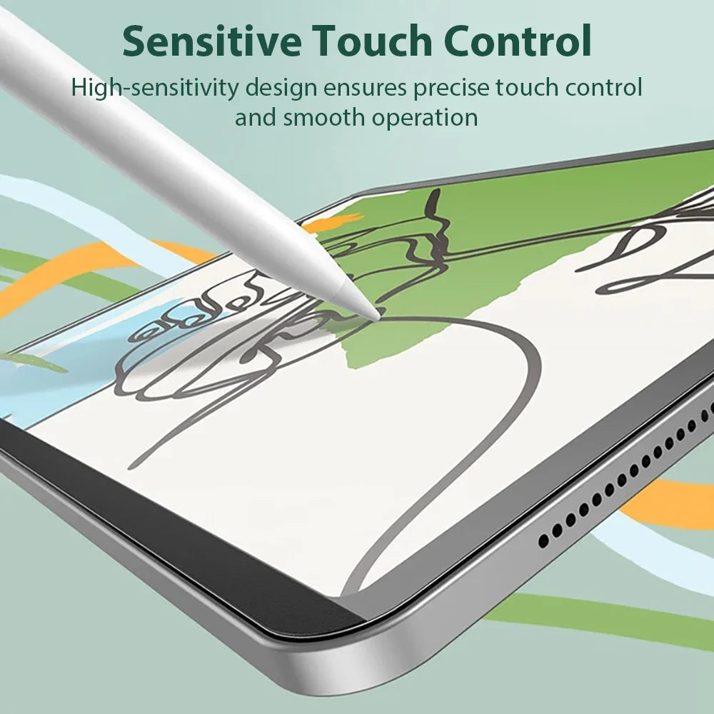 Magnetic Paper Film For Ipad Air 11 M3 M2 5 4 3 2 A16 10 9 10th 9th Generation Pro 13 M4 11th 12.9 Mini 6 7 A17 Screen Protector