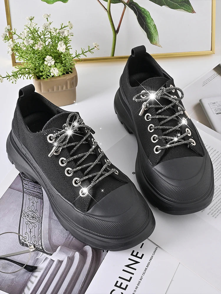 1 Pair/2 Pc Rhinestone Shoe Lace Luxury Diamond ShoeLace  Bright String Cross Braiding Strap DIY Drawstring