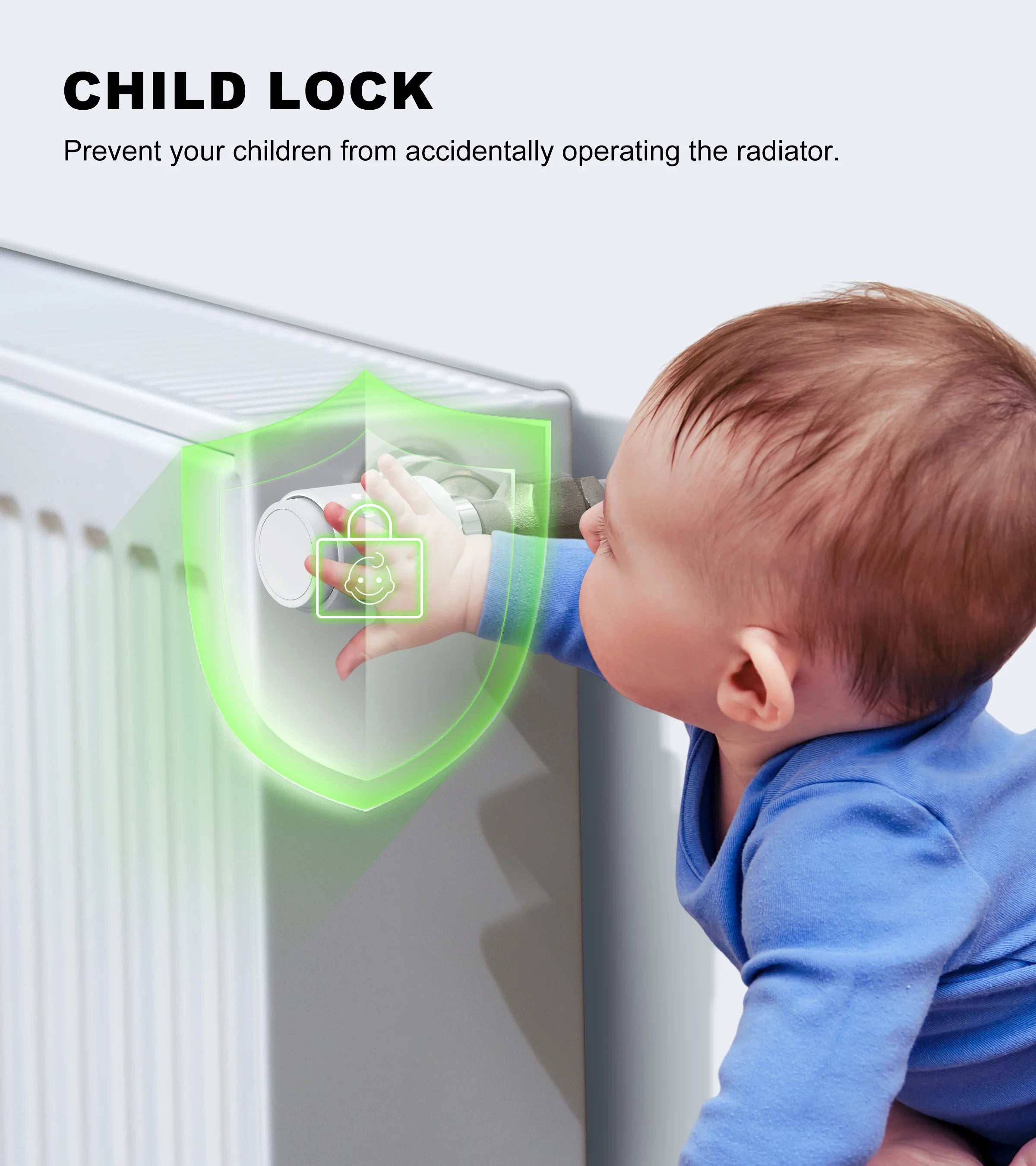 GIRIER Tuya Smart Thermostatic Radiator Valve ZigBee Thermostat Radiator TRV Programmable Temperature Controller Work with Alexa