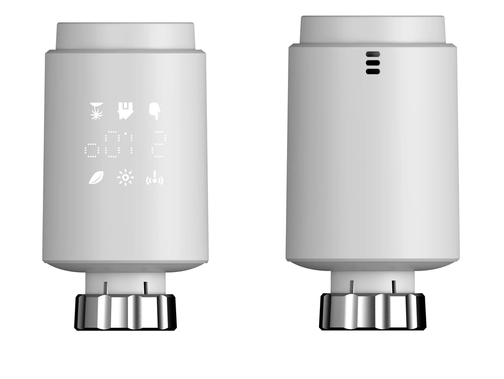 GIRIER Tuya Smart Thermostatic Radiator Valve ZigBee Thermostat Radiator TRV Programmable Temperature Controller Work with Alexa