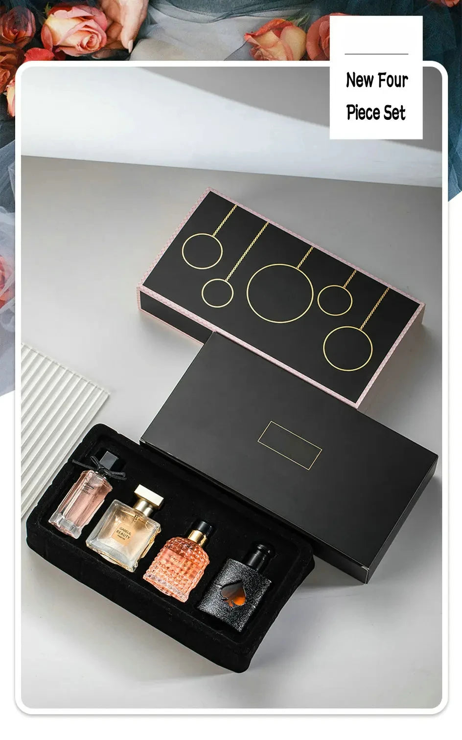 Original Women Perfume Sets 100ml Gift Box 4pce Set Fresh Lasting Fragrance Eau De Parfum Plant Floral Scent Fresh духи женские