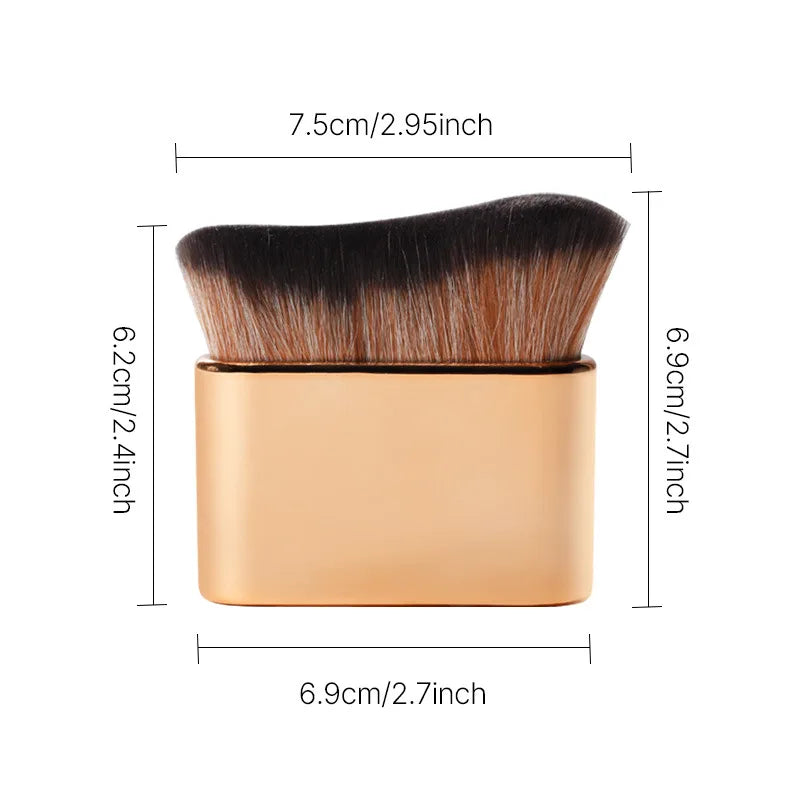 Makeup Brush for Contouring Tanning Liquid Foundation Cream Blush Soft Bristle Multi-purpose Makeup Tool for Days