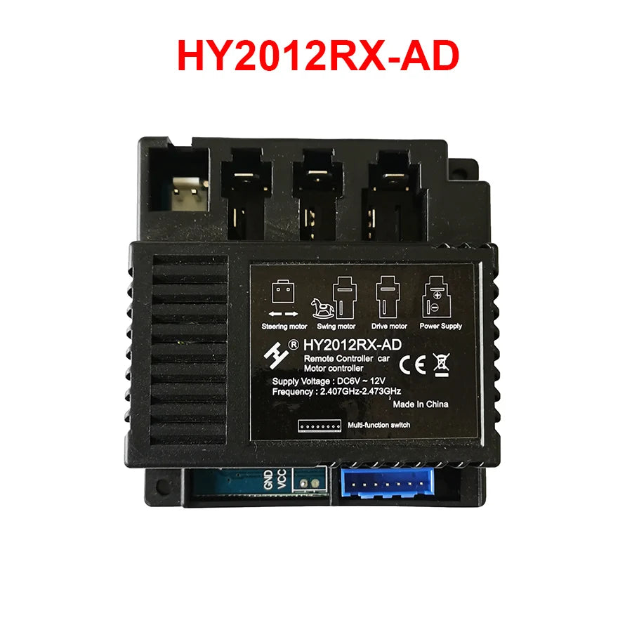 JR-RX-12V Children's electric car bluetooth remote control receiver, smooth start controller JR1958RX and JR1858RX/JR1738RX