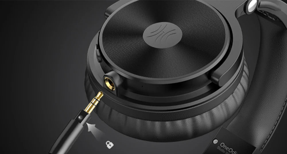 Oneodio Pro-C Bluetooth Wireless Headphones With Mic 110Hr Hi-Res Over Ear Bluetooth 5.2 Headset Earphone For Phone PC Sports